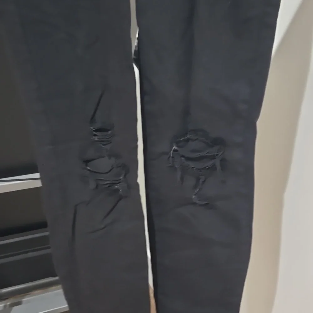 American Eagle Outfitters next level stretch black women's jeans size 8